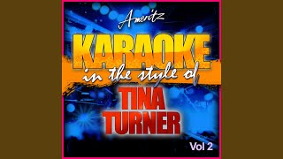 Proud Mary In the Style of Tina Turner Karaoke Version [upl. by Ahsinit]