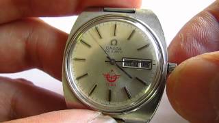 Omega Seamaster Turkish Railway Wristwatch Automatic Caliber Automatic 1022 [upl. by Aseela]