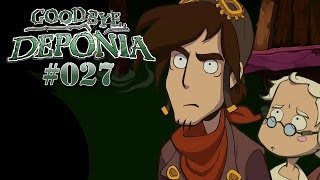 GOODBYE DEPONIA HD 027  Du kommst hier nicht rein  Lets Play Goodbye Deponia [upl. by Mellins]