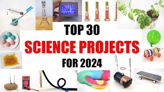 Top 30 Science Project Ideas for 2024 [upl. by Eedyah55]