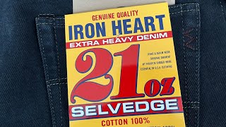 Iron Heart 634 21 oz Overdyed Black Silence video [upl. by Aeduj]