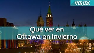 Qué ver en Ottawa en invierno [upl. by Donielle]