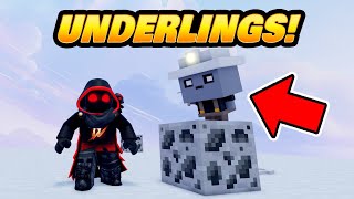 Getting UNDERLINGS to auto farm in High Realms Roblox Day 2 [upl. by Ennirac766]