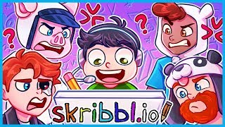 NOGLA is the WORST Pictionary Player EVER Skribblio Funny Moments [upl. by Tecla]