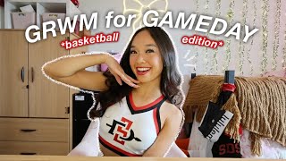 GRWM for GAMEDAY freshman year  SDSU [upl. by Tiertza]