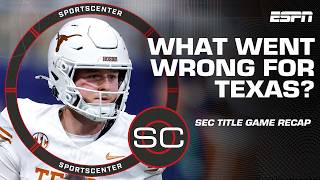 What WENT WRONG for Texas in the SEC Championship  Will SMU or Alabama make the CFP  SC [upl. by Gemmell46]