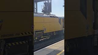 6U34 Chaddesden Sdgs to Ferryhill South Junction departing Derby train [upl. by Emsoc]