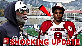 🚨4 🌟 Byron Baldwin Jr SHOCKINGLY Commits To Indiana Hoosiers Over Coach Prime Colorado Buffaloes‼️ [upl. by Nylear]