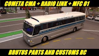 BRUTUS  ONIBUS COMETA CMA MFC01AT10 CONTROLE REMOTO [upl. by Ishmul128]