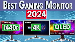 Best Gaming Monitor 2024  1440p 240hz 4K amp OLED  Best Gaming Monitors for PC PS5 XBox [upl. by Kiersten357]