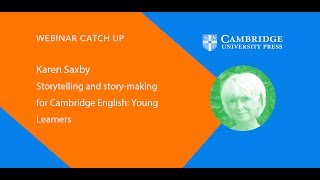 Storytelling and storywriting for Cambridge English Young Learners [upl. by Halima46]