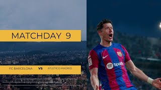 Match 9  FC Barcelona vs Atletico Madrid  La Liga  playefootball [upl. by Duntson595]