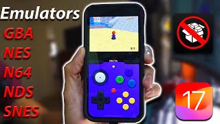 Install Emulators on iPhone IOS 17  No Jailbreak Easy Methods [upl. by Cornwall71]