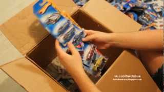 Распаковка коробки с Hot Wheels  Unboxing Hot Wheels package [upl. by Llerut]