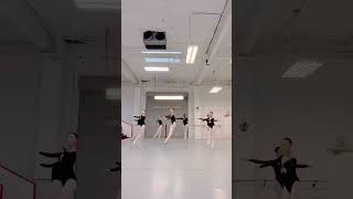 How we perform the Pas Brisé en Tournant in Jump Combination  Vaganova training in California [upl. by Nauaj]