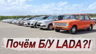 Сколько сейчас стоит Lada с пробегом Смотрим цены [upl. by Milewski355]