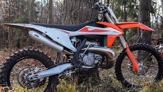 TEST KTM 250sx 2stroke PURE SOUND [upl. by Ecinert361]