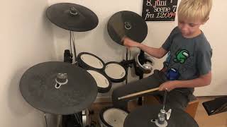 12 Hjem fra fabrikken  Andreas Odbjerg drumcover [upl. by Annahsar]