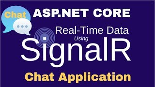 Chat Application using ASPNET Core SignalR [upl. by Remy]