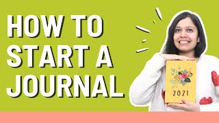 Tips on how to start a journal  Journaling for beginners  How to journal  Journaling in Hindi [upl. by Clancy576]