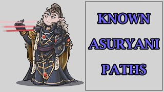 Known Asuryani Paths Warhammer 40k Lore [upl. by Ajani]