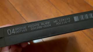 Grosse Pointe Blank 1998 VHS [upl. by Gillette]