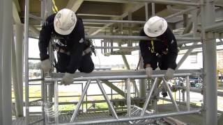 Dynamic Industries  Safe Deck Scaffold System [upl. by Fortunio]