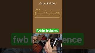 fwb by brakence Acoustic Guitar Tab shorts [upl. by Rumilly184]