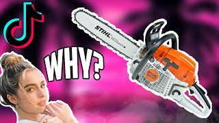 Why were chainsaws invented [upl. by Kcim]