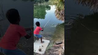 பெரிய மீனை தவறவிட்ட மகிழன் பிடித்த செந்தமிழன் enathuaran fishing fishingvideo [upl. by Ambrosi749]