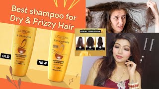 Hair Repair for Dry Frizzy Hair haircare affordable shampoo review loreal hair beauty [upl. by Annawahs]