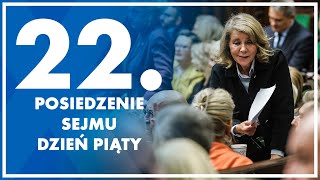 22 posiedzenie Sejmu  dzień piąty 27 listopada 2024 r [upl. by Enitsuj]