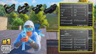 2024 BEST UPGRADED SENSITIVITY🔥 PUBG MOBILE [upl. by Oigaib342]