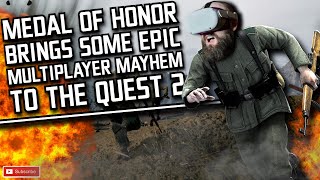 Medal of Honor is an ESSENTIAL VR multiplayer experience on Quest 2  Oculus Quest 2 Gameplay [upl. by Whyte349]