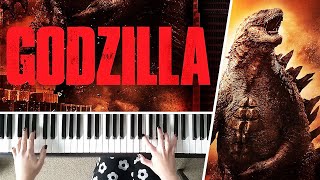 Main Theme  Godzilla ALEXANDRE DESPLAT  PIANO COVER [upl. by Rahman767]