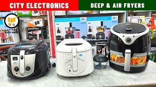 Deluxe Air amp Deep Fryer by Anex  Quality Chicken amp Chips Fryer By City Electronics Faisalabad [upl. by Ahseyd518]