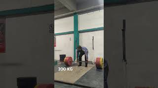 200 KG Deadlift 78bw deadlift bodybuilding powerlifting powerbuilding gym [upl. by Press]