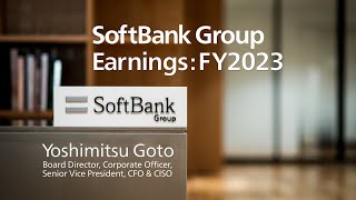 SoftBank Group Earnings  FY2023 by Yoshimitsu Goto [upl. by Atiruam]