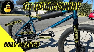 GT Team Conway 21quot BMX Build amp Review [upl. by Lebasile]