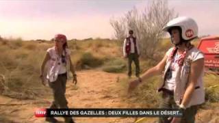 Rallye Aïcha des Gazelles 2010 Marie Ménager et Pénélope Richardm4v [upl. by Gnod]