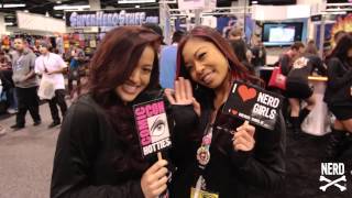 WONDERCON 2012 part 2  LeeAnna Vamp  I Love Nerd Girls [upl. by Halla]