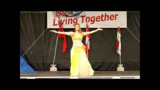 Belly dance drum solo and Caribbean fusion performance at the Guelph Multicultural festival [upl. by Formenti690]