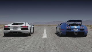 Bugatti Veyron vs Lamborghini Aventador vs Lexus LFA vs McLaren MP412C  Head 2 Head Episode 8 [upl. by Atnoled397]