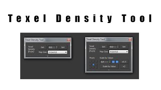 Texel Density Tool  Detaylı anlatım [upl. by Melloney177]