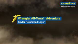 Goodyear Wrangler All Terrain Adventure capa de kevlar reforzada [upl. by Gomez]