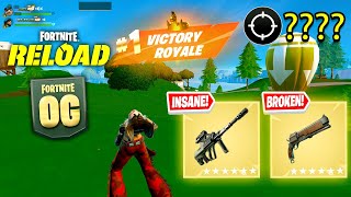 ELIMINATING WHOLE LOBBY in OG Fortnite Reload  High Kill Gameplay  Keyboard amp Mouse [upl. by Aileda]