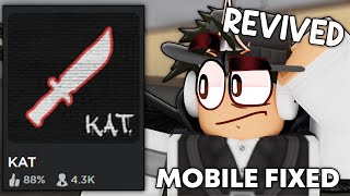 KAT IS BECOMING POPULAR AGAIN Roblox KAT [upl. by Carnes333]