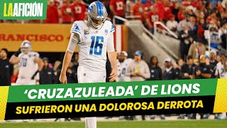 San Francisco 49ers remonta a Lions y jugará el Super Bowl 2024 [upl. by Eniamrahc]