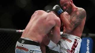 ufc  mma fighter Ben Saunders serves Marcus Davis a beating [upl. by Winonah]