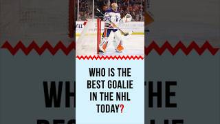 Who is the best goalie in the NHL today [upl. by Aisatana727]